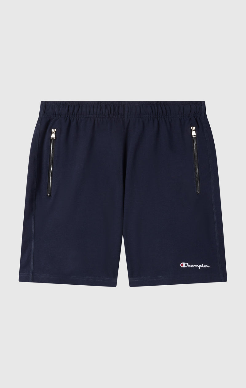 Slim Fit Men's Bermuda Light Shorts with Zip Pockets Icons