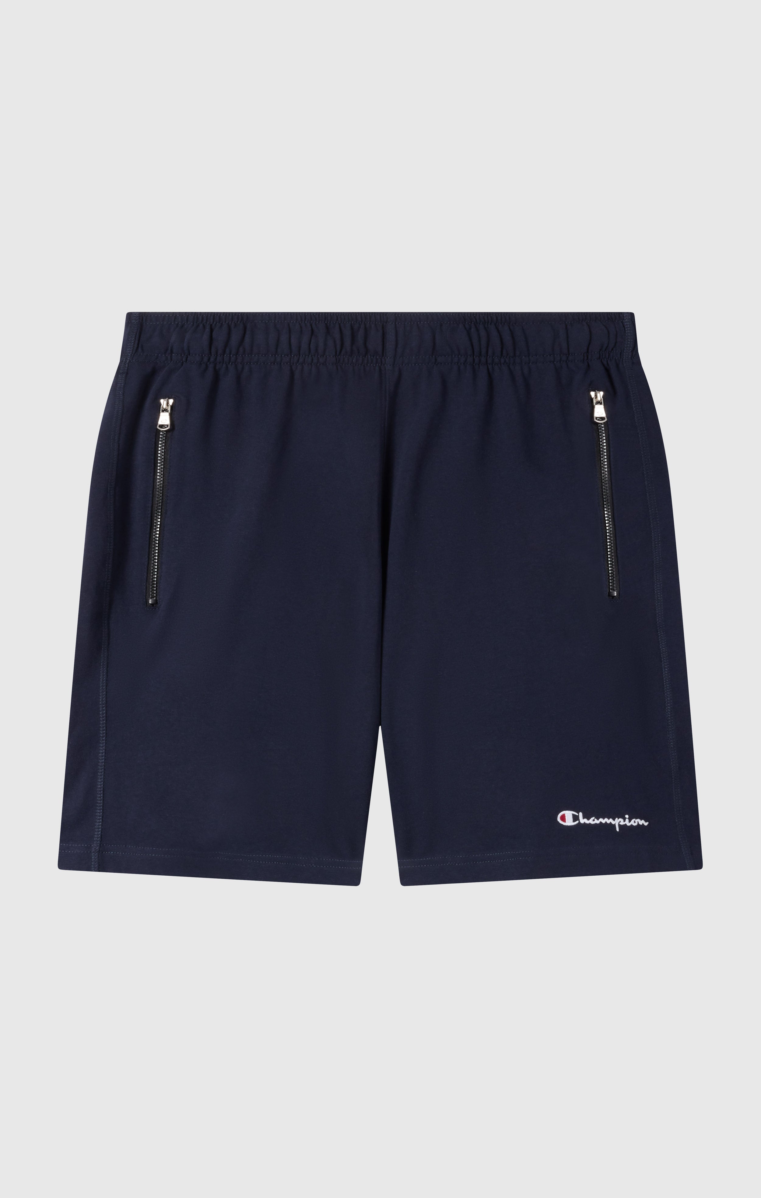 Slim Fit Men's Bermuda Light Shorts with Zip Pockets Icons