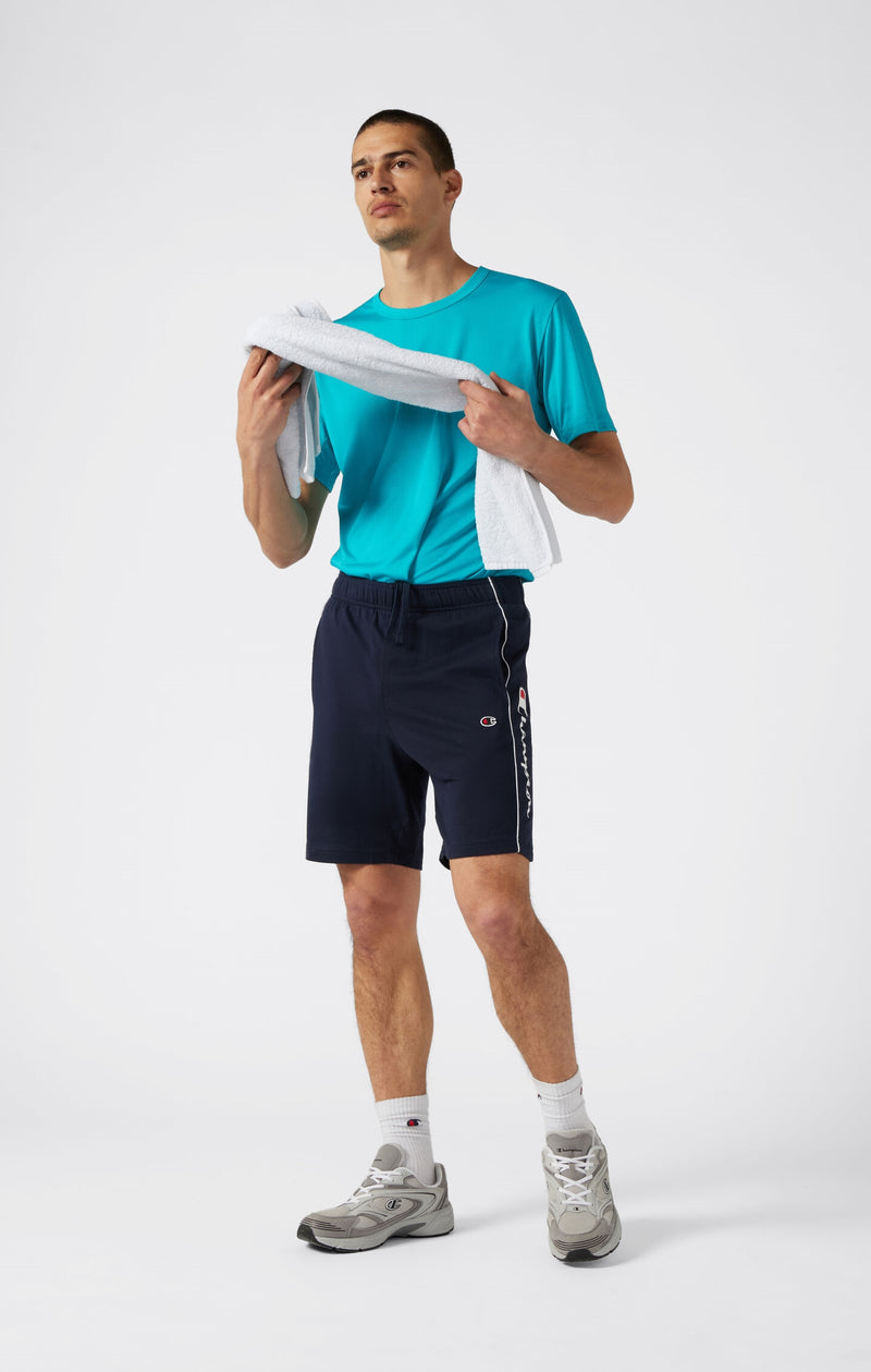 Bermuda-Shorts für Herren aus Mesh in Slim-Passform