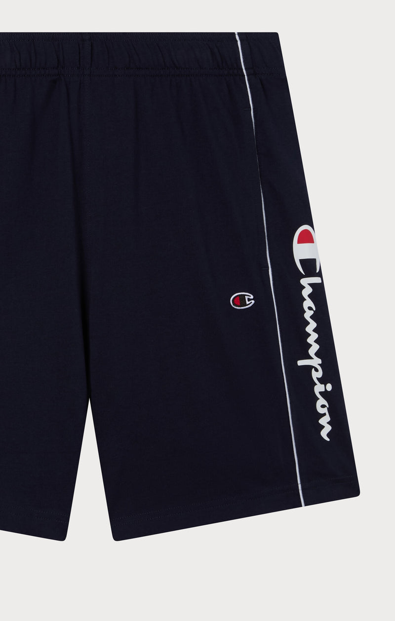 Bermuda-Shorts für Herren aus Mesh in Slim-Passform