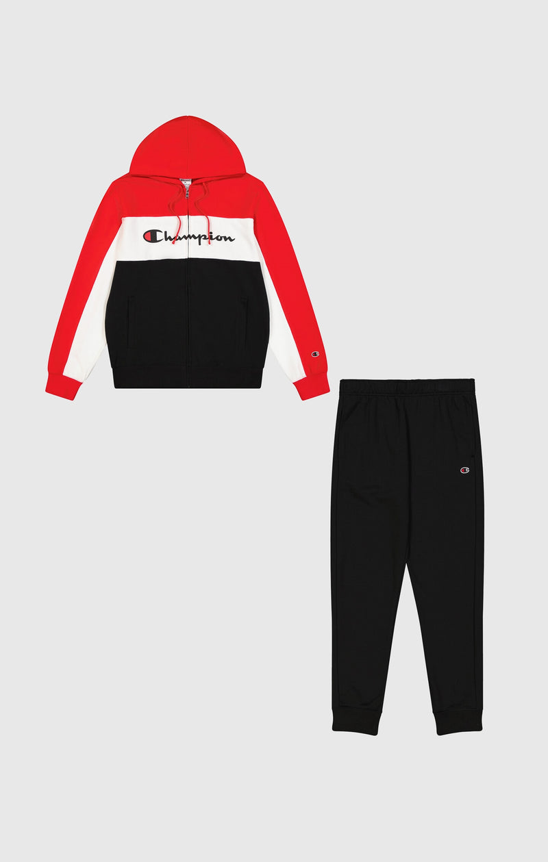 Clothing Champion Sweatsuit Cheap Men's Hooded Zip Up Sweatsuit