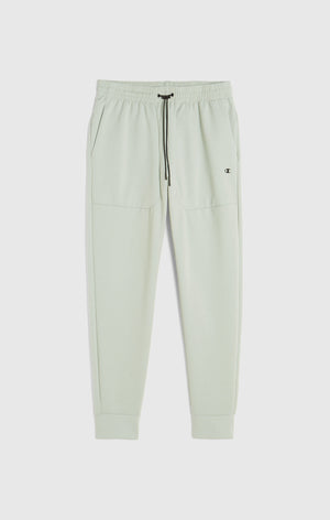 Pantalón Jogger para Hombre Slim Fit con Puños de Canalé en Interlock Elástico C-Tech