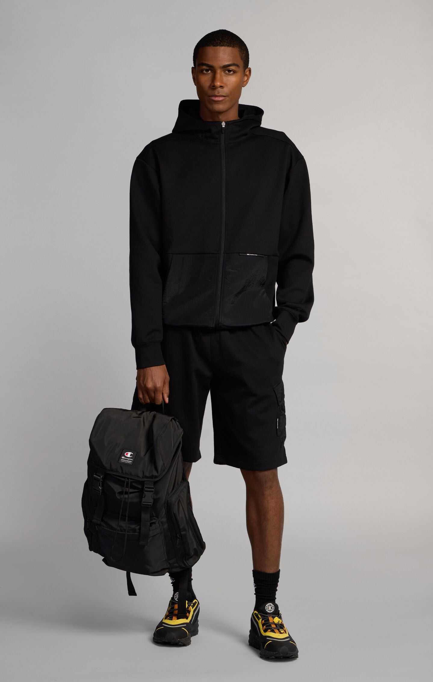 Shorts cargo Interlock Uomo C-Tech