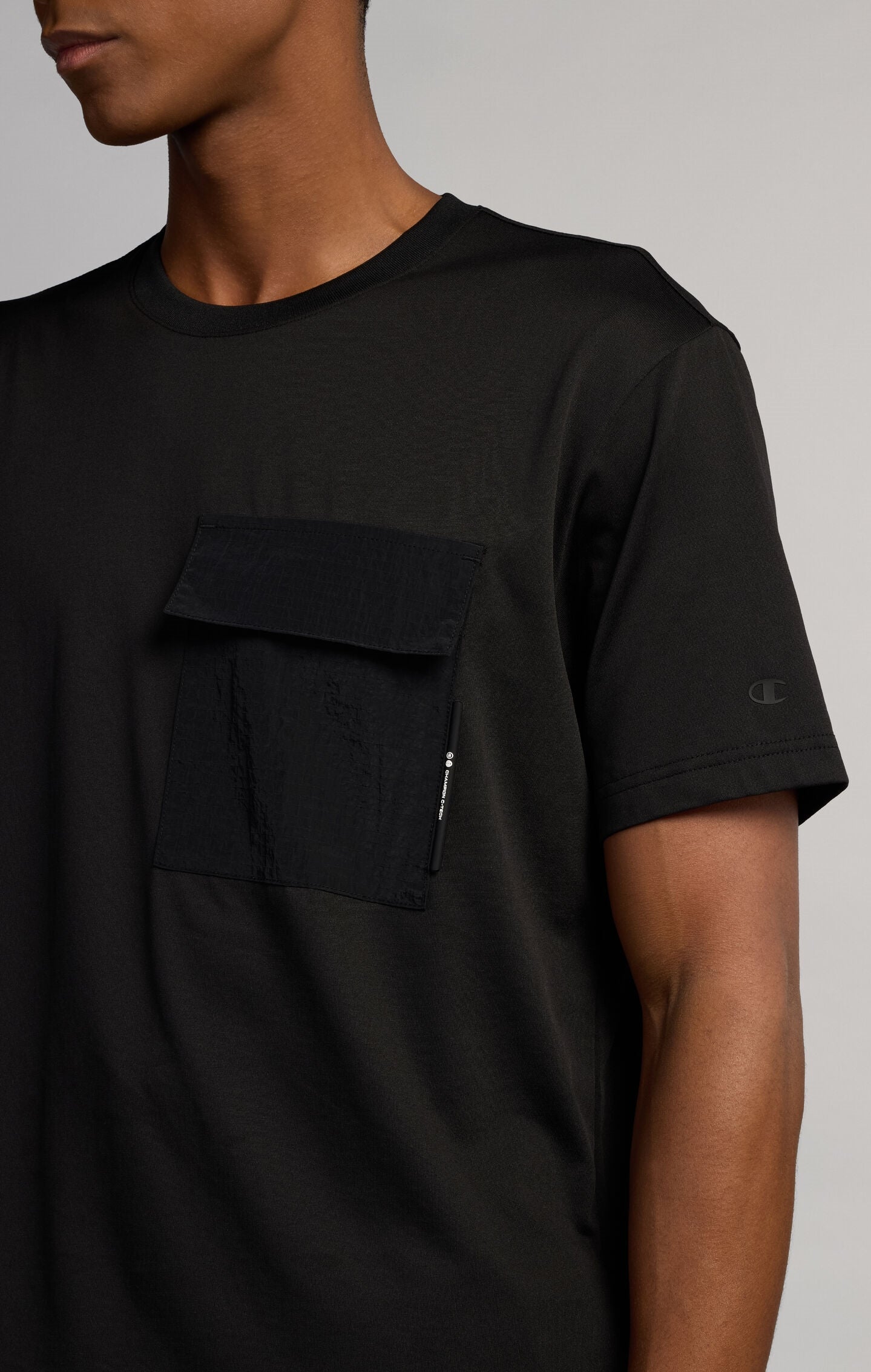 Camiseta para Hombre de Secado Rápido en Jersey Ligero C-Tech