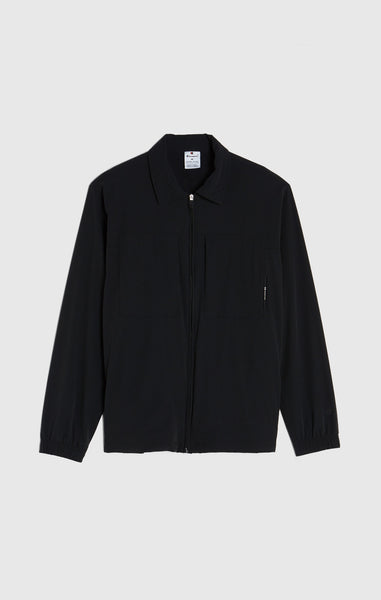 Men's Comfort Fit Full-Zip Long Sleeve Shirt in Lightweight C-Tech Nylon