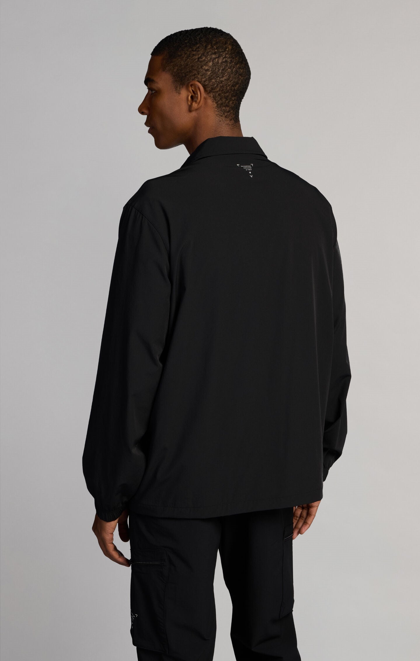 Camicia Uomo Comfort Fit Full Zip in Nylon Leggero C-Tech