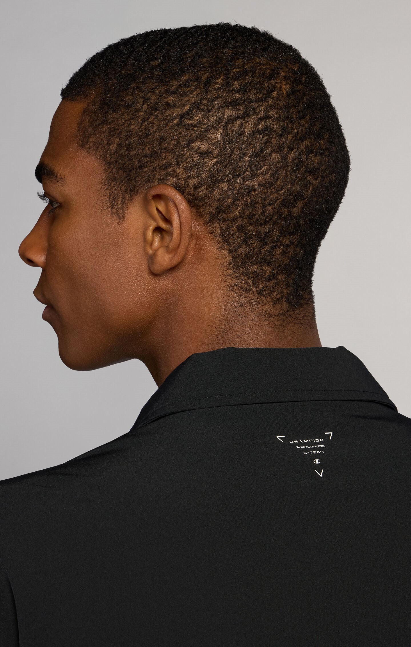 Camicia Uomo Comfort Fit Full Zip in Nylon Leggero C-Tech