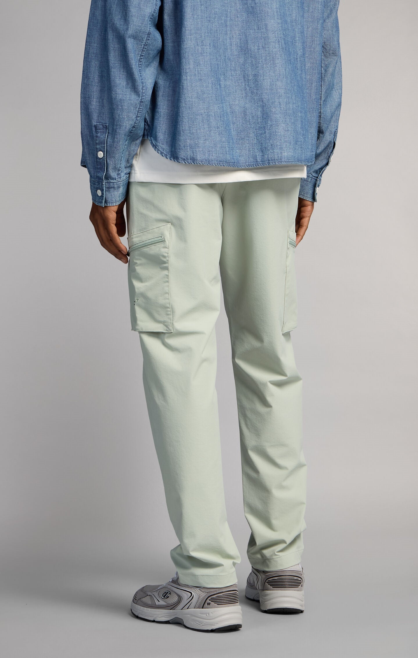 Pantalón Cargo para Hombre en Nylon Hidrorrepelente C-Tech