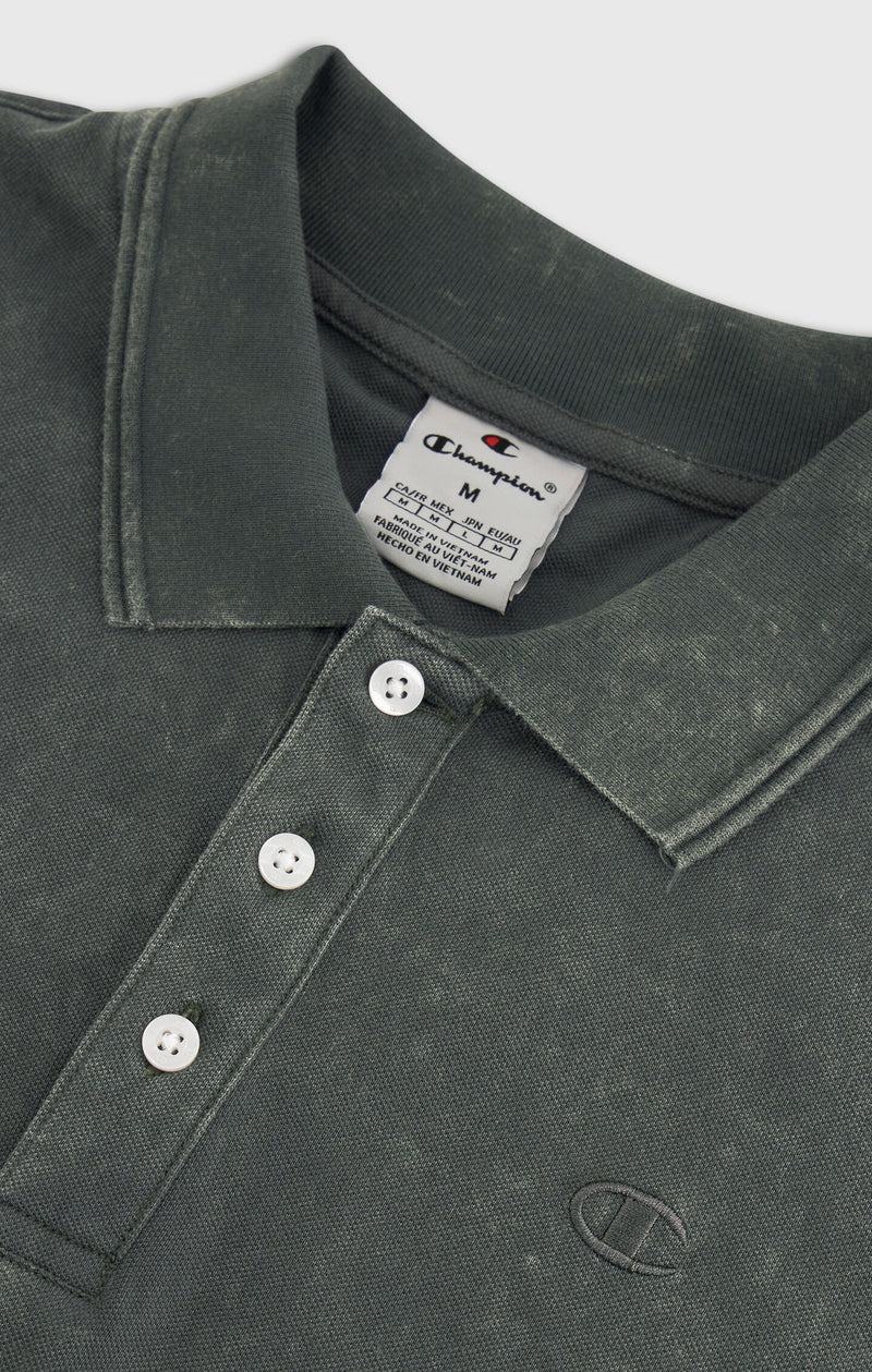 Poloshirt für Herren in Washed-Optik