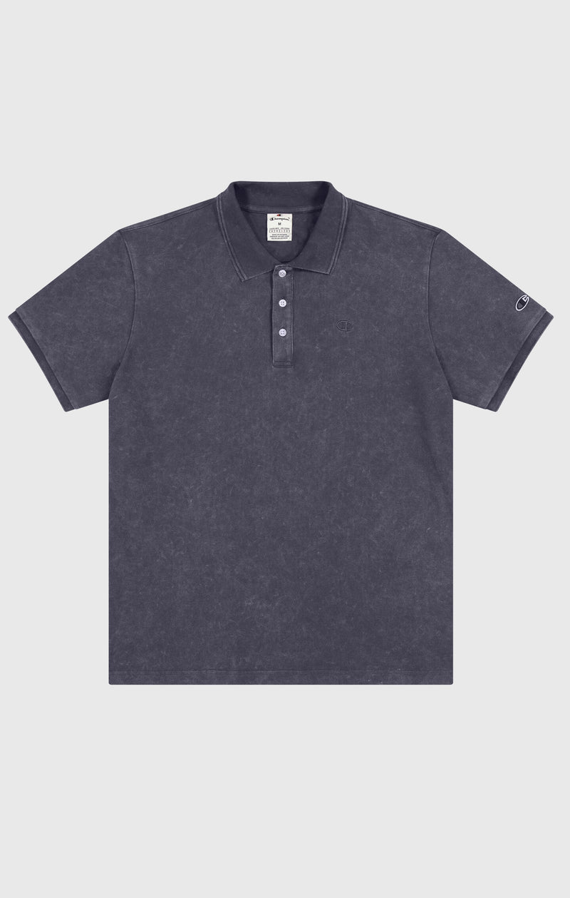 Poloshirt für Herren in Washed-Optik