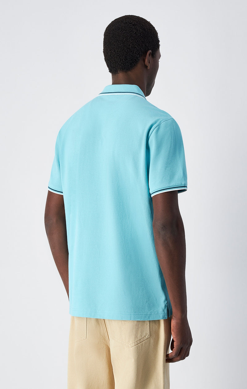 Polo Uomo in piqué di cotone