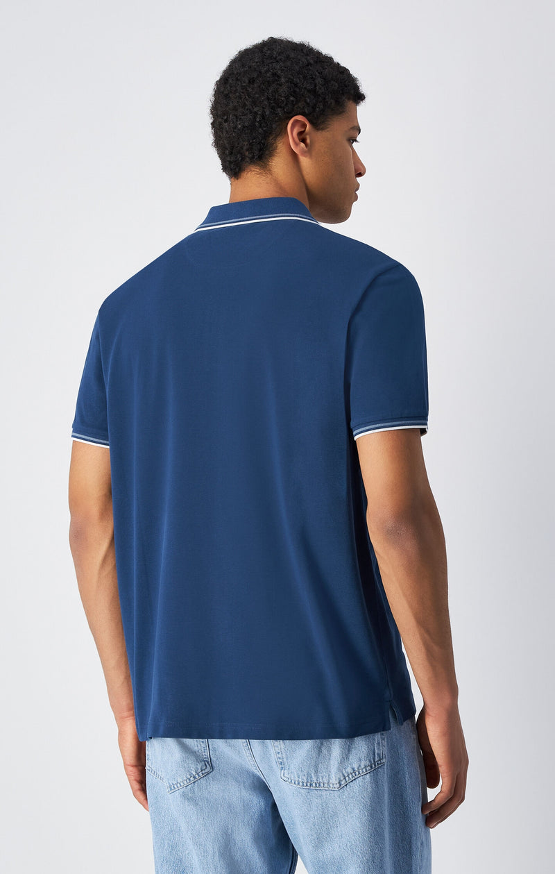 Polo en piqué de coton - Hommes
