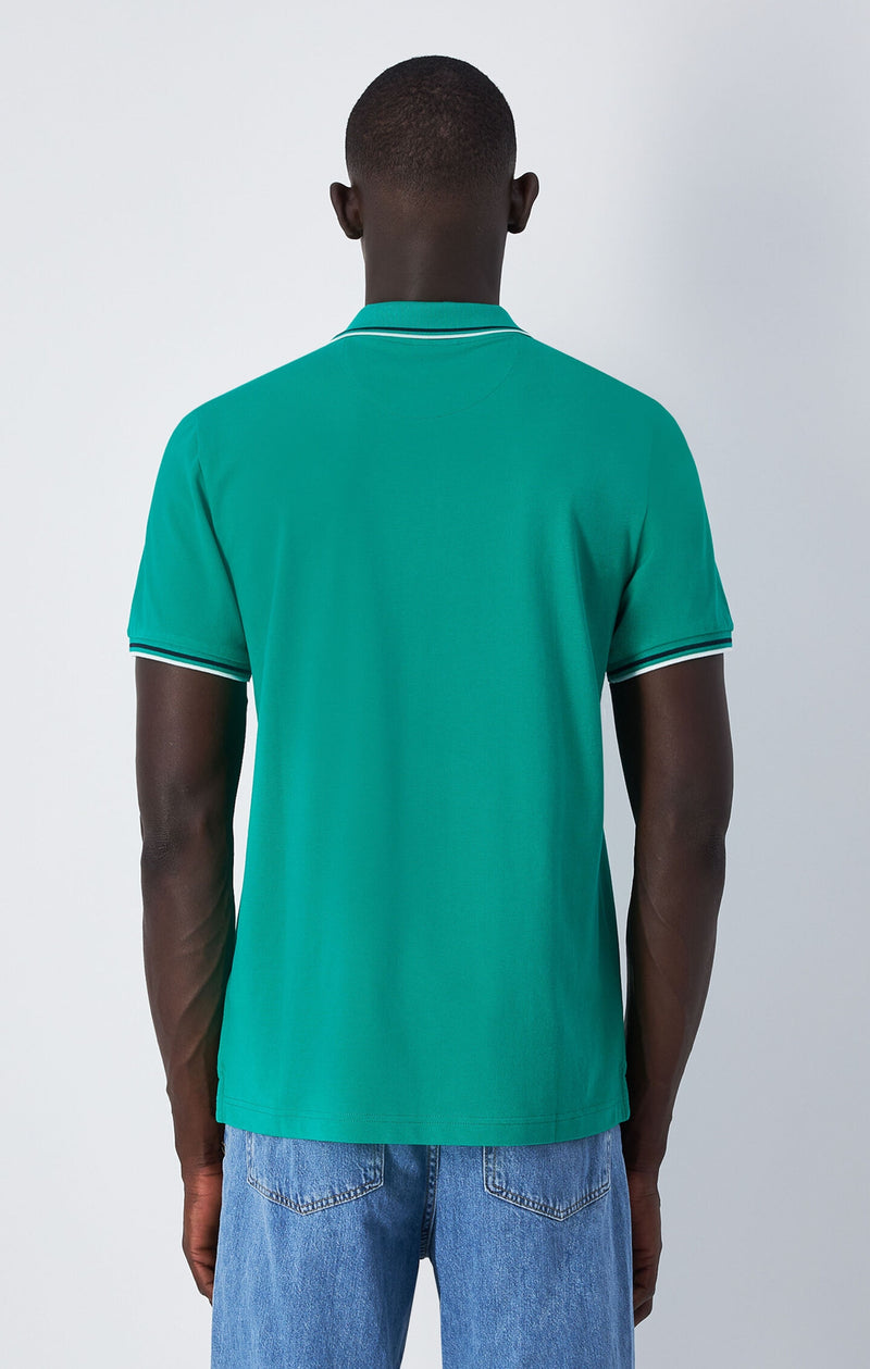Polo en piqué de coton - Hommes
