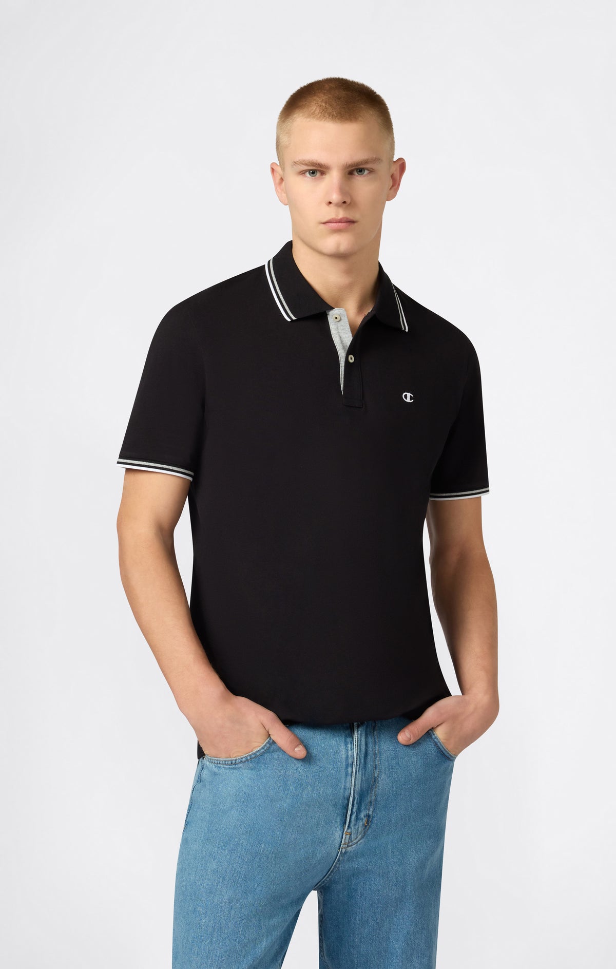 Poloshirt für Herren aus Baumwoll-Piqué
