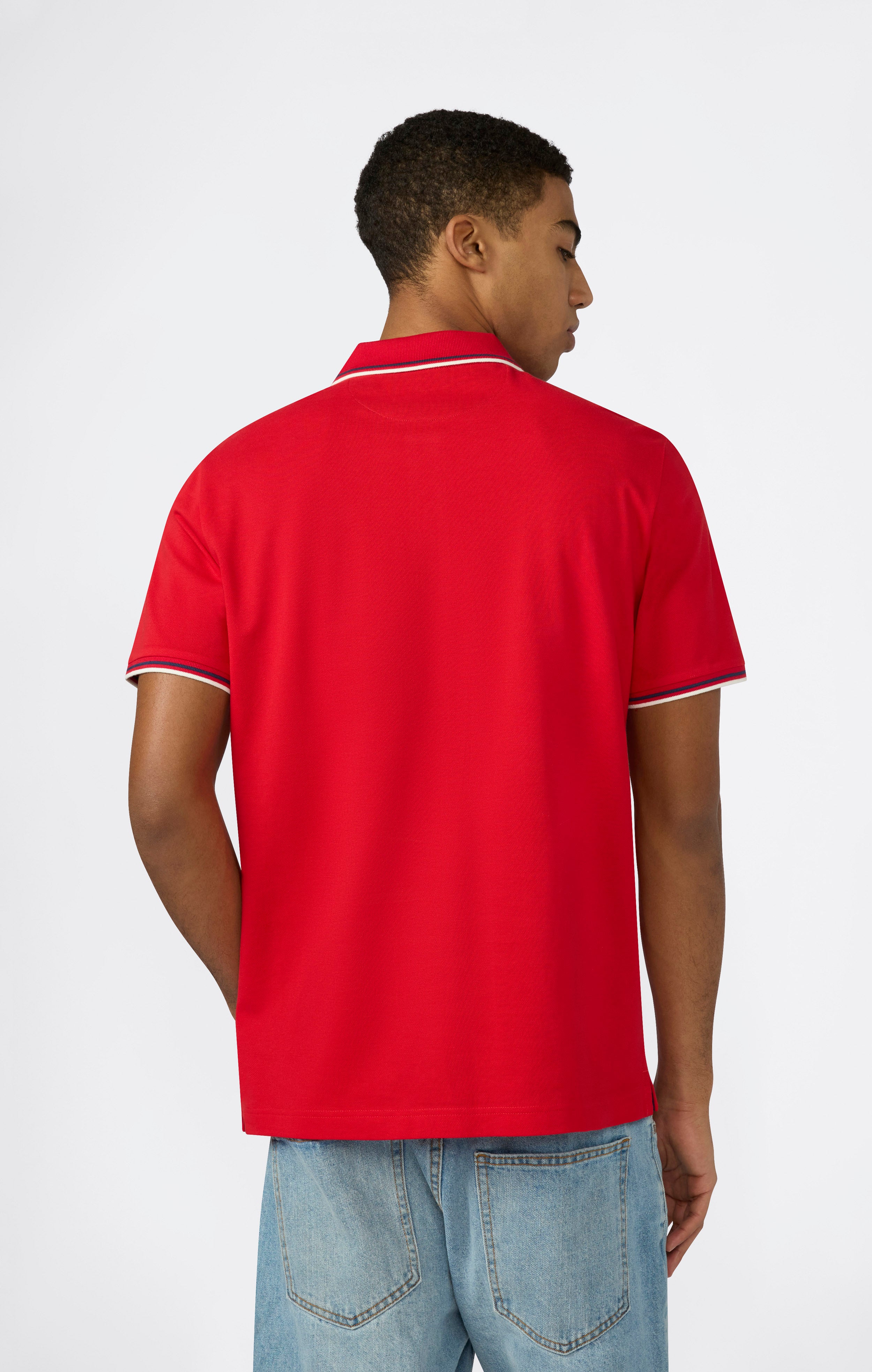 Men's Cotton Pique Polo
