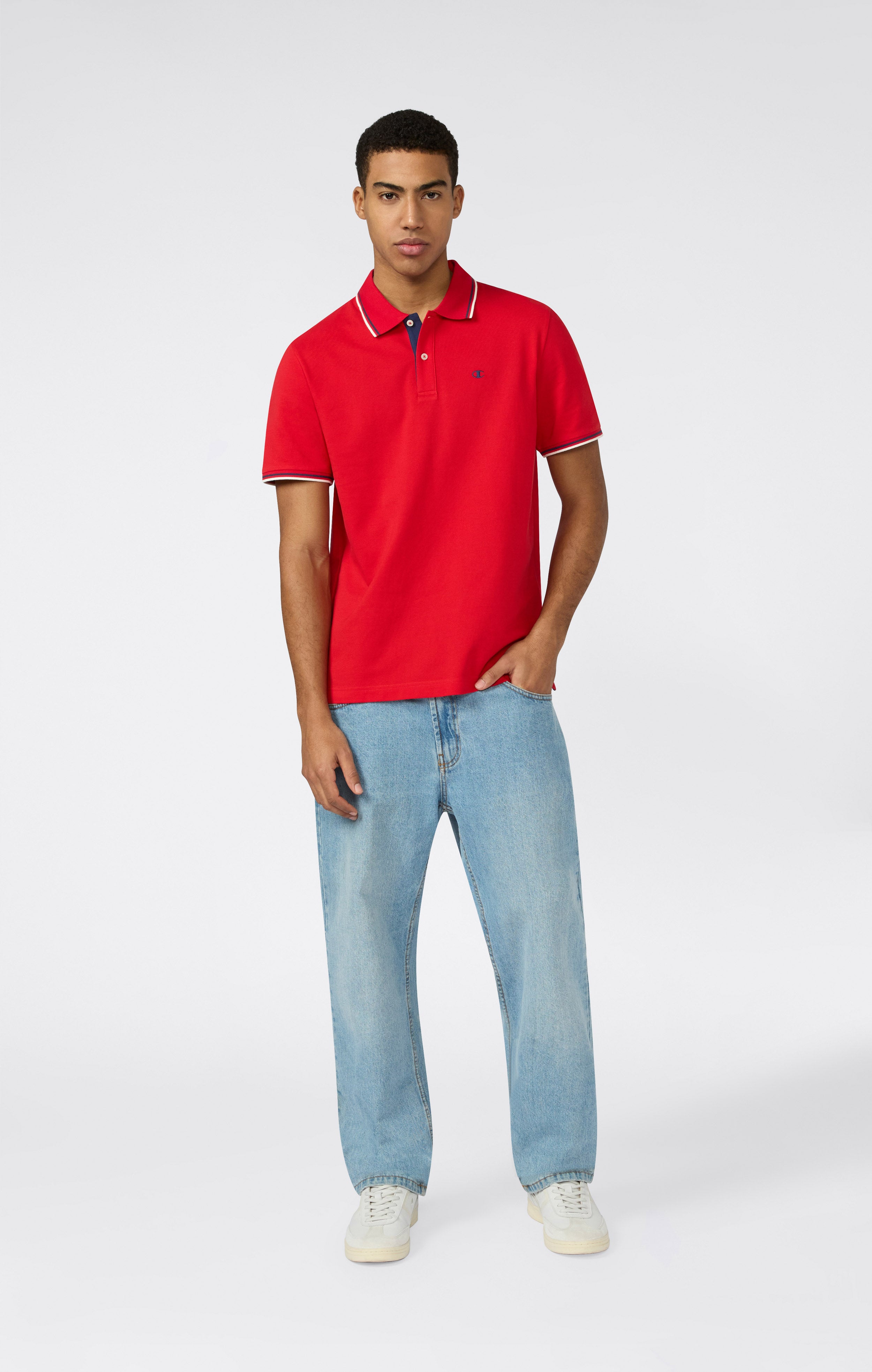 Men's Cotton Pique Polo