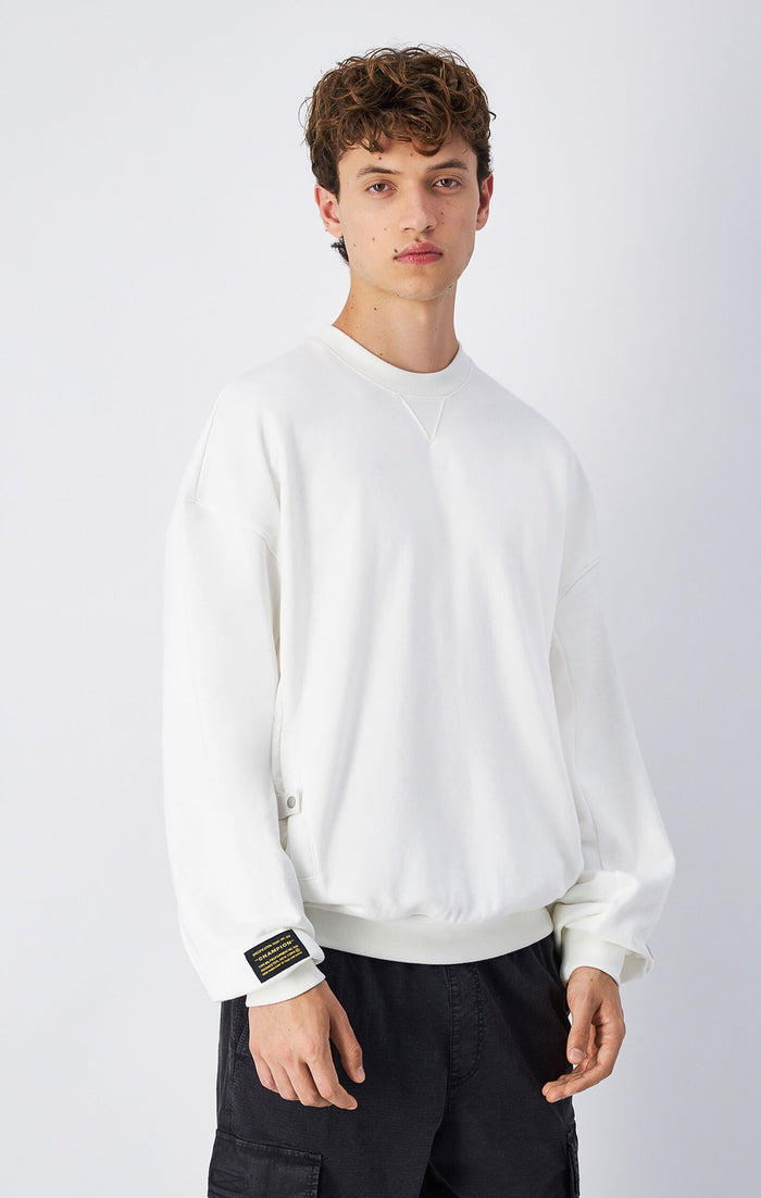 Men's Loose Fit Crewneck Sweatshirt
