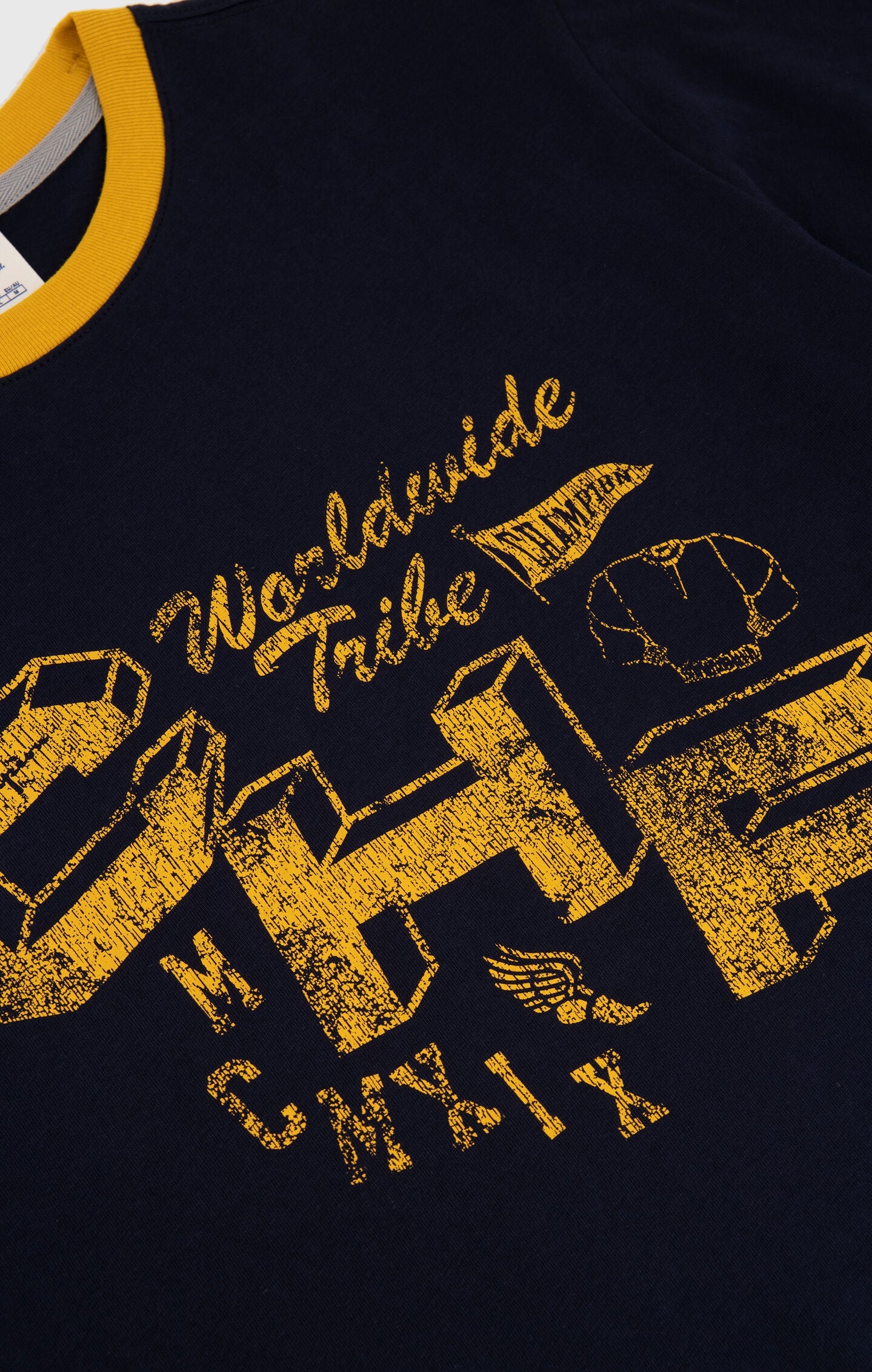 T-shirt à manches courtes universitaire - Hommes