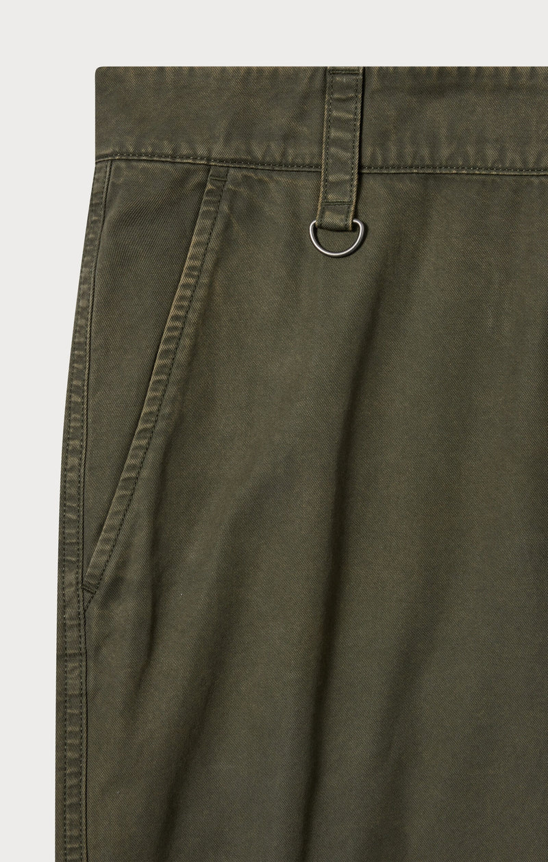Pantalon à ourlet droit Time Capsule délavé - Hommes