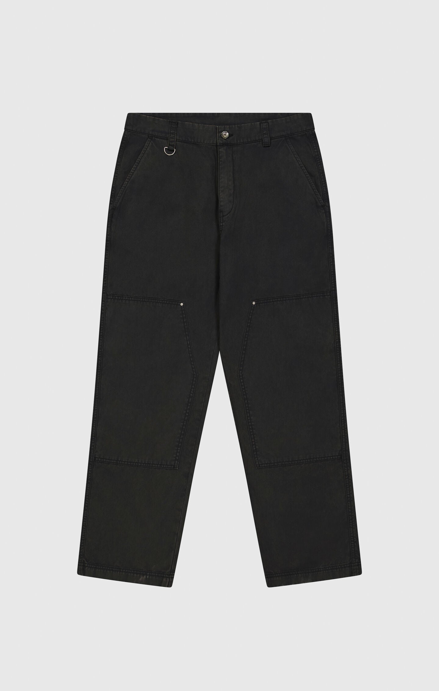 Gerade geschnittene Herrenhose Time Capsule mit Stoßkante mit Washed-Effekt