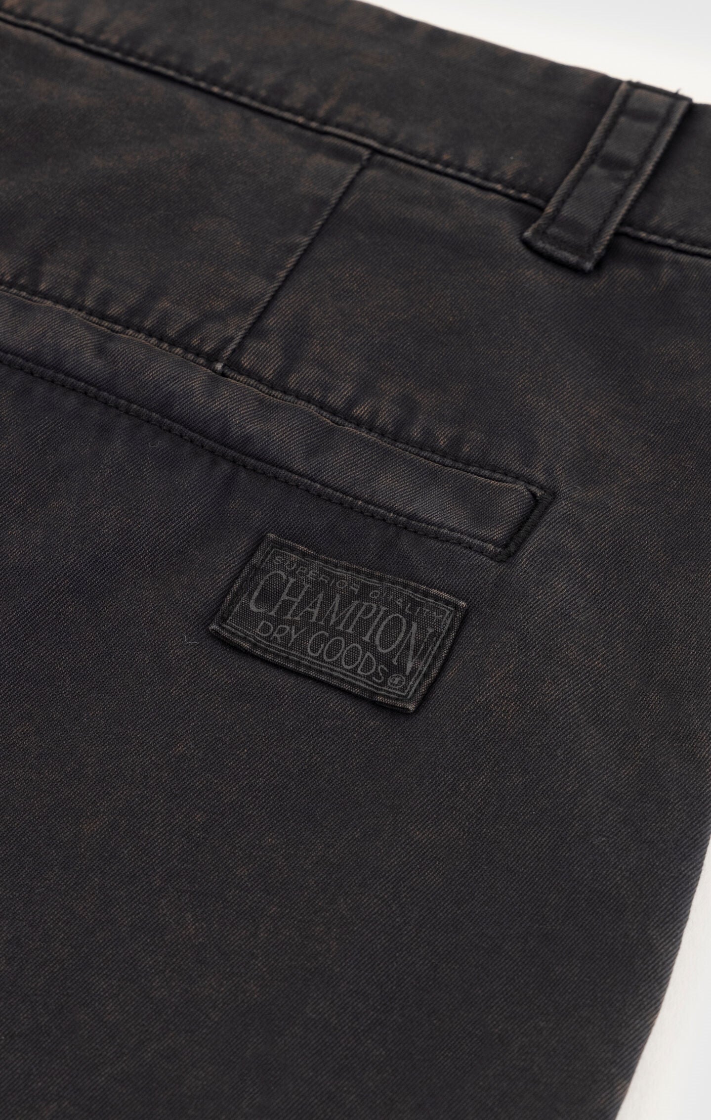 Gerade geschnittene Herrenhose Time Capsule mit Stoßkante mit Washed-Effekt