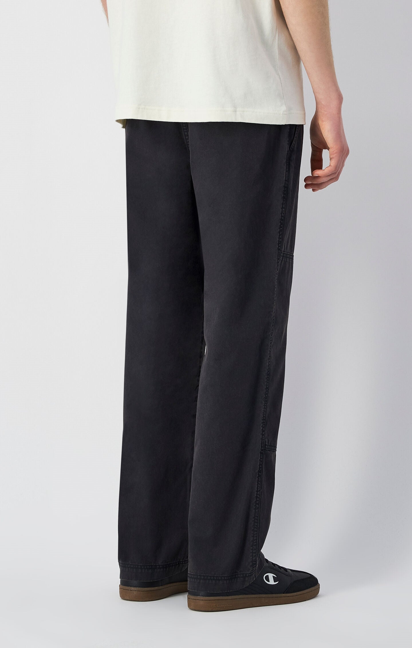 Gerade geschnittene Herrenhose Time Capsule mit Stoßkante mit Washed-Effekt