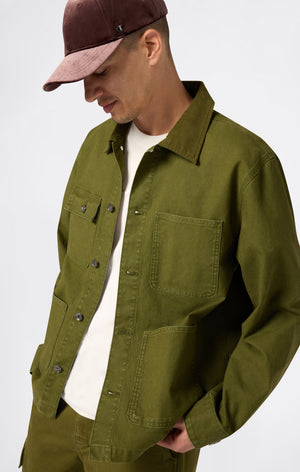 Herren Arbeitjacke Aus Schwerem Canvas Time Capsule
