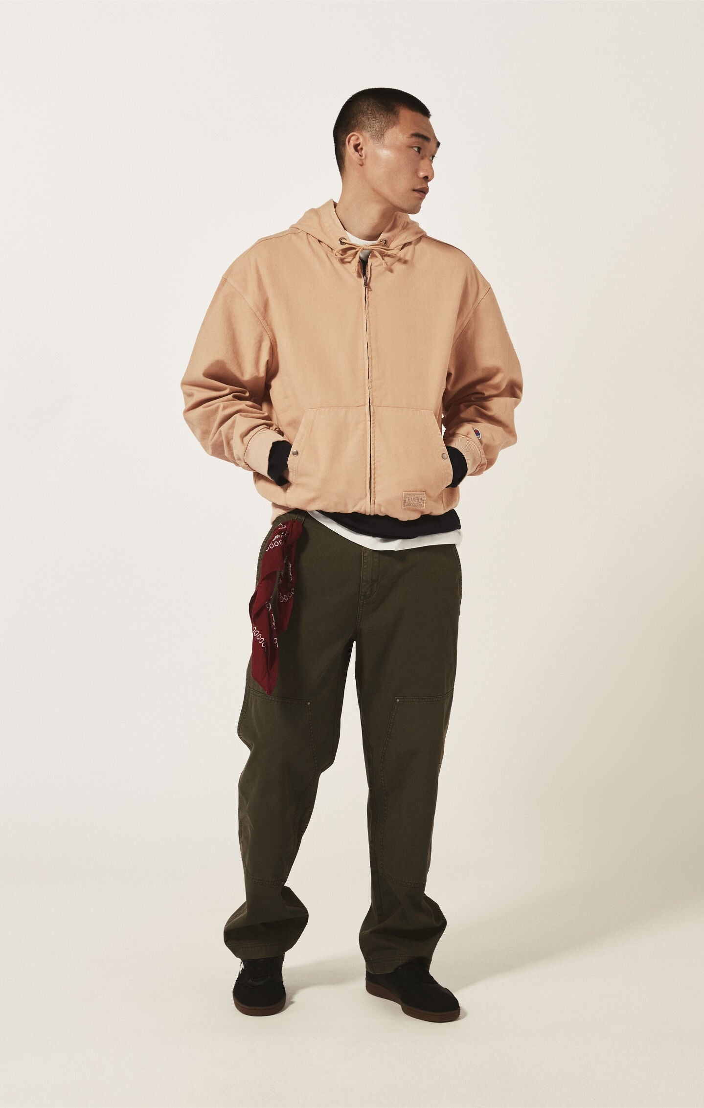 Herrenjacke Time Capsule aus Webstoff mit Washed-Effekt