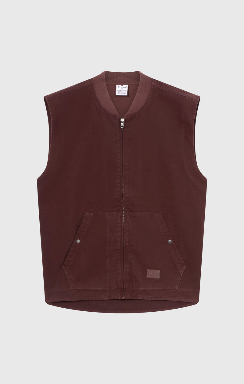 Gilet Utility Zippé Intégral Homme