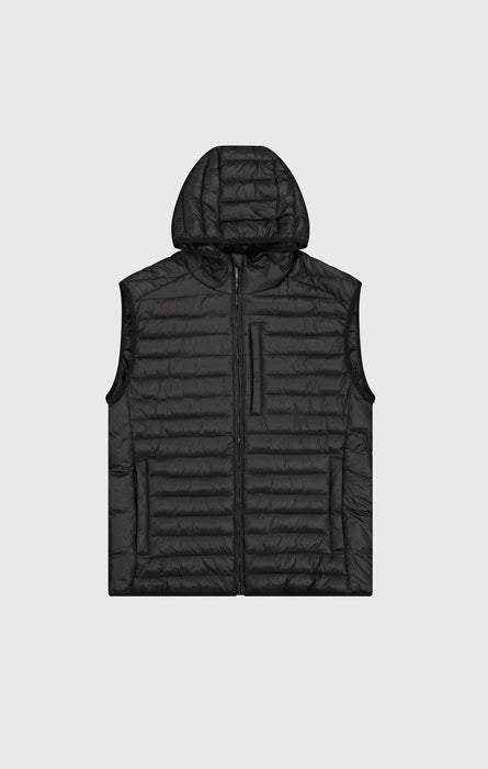 Men's Outdoor Nylon Hooded Vest