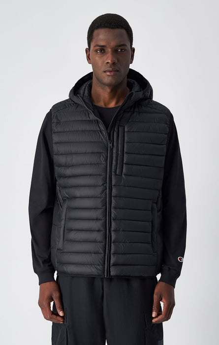 Men's Outdoor Nylon Hooded Vest