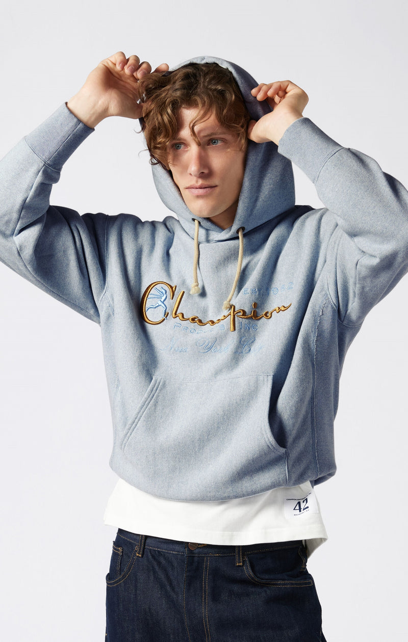 Felpa Relaxed Archive Physical Education con cappuccio