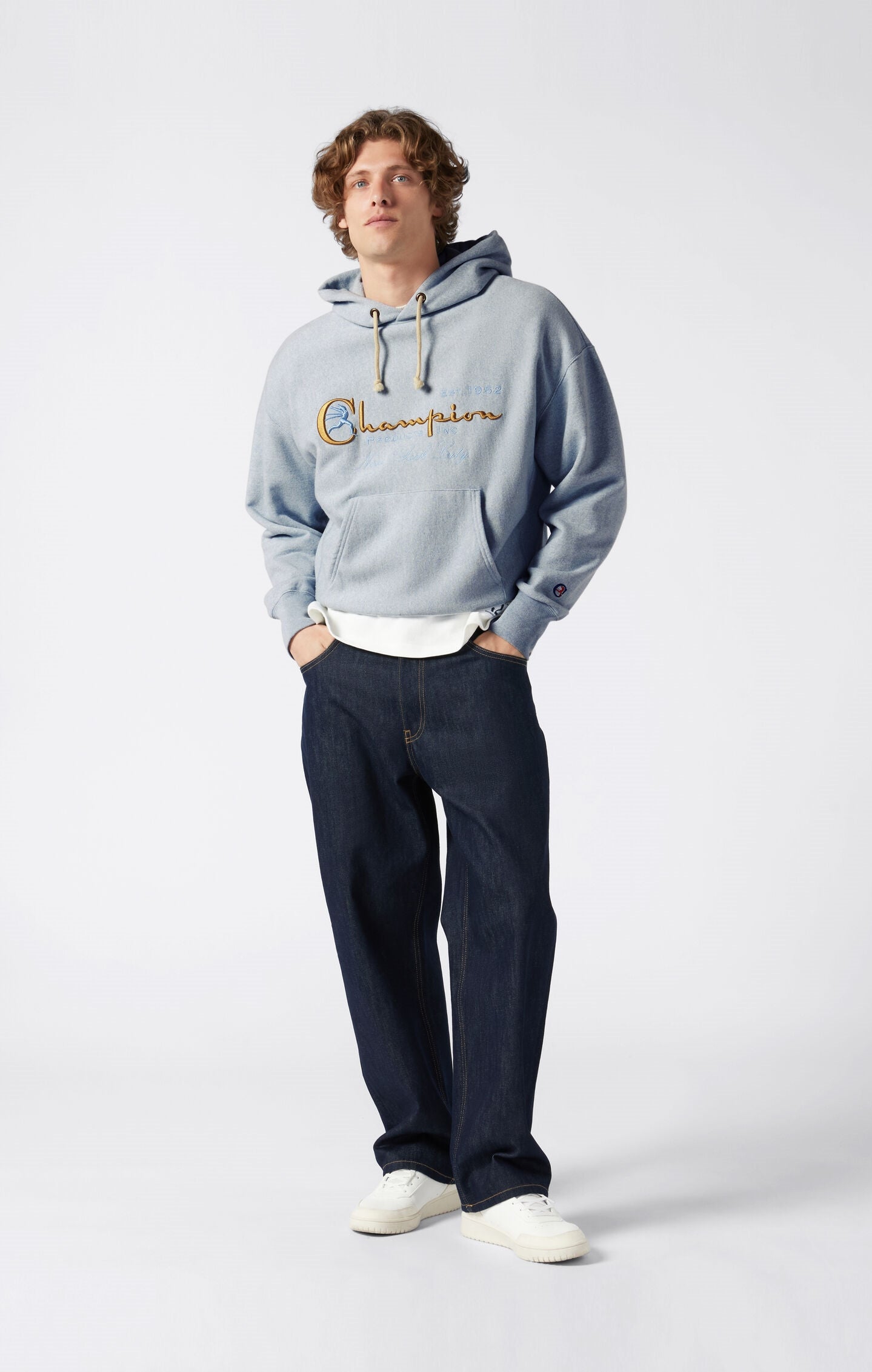 Felpa Relaxed Archive Physical Education con cappuccio