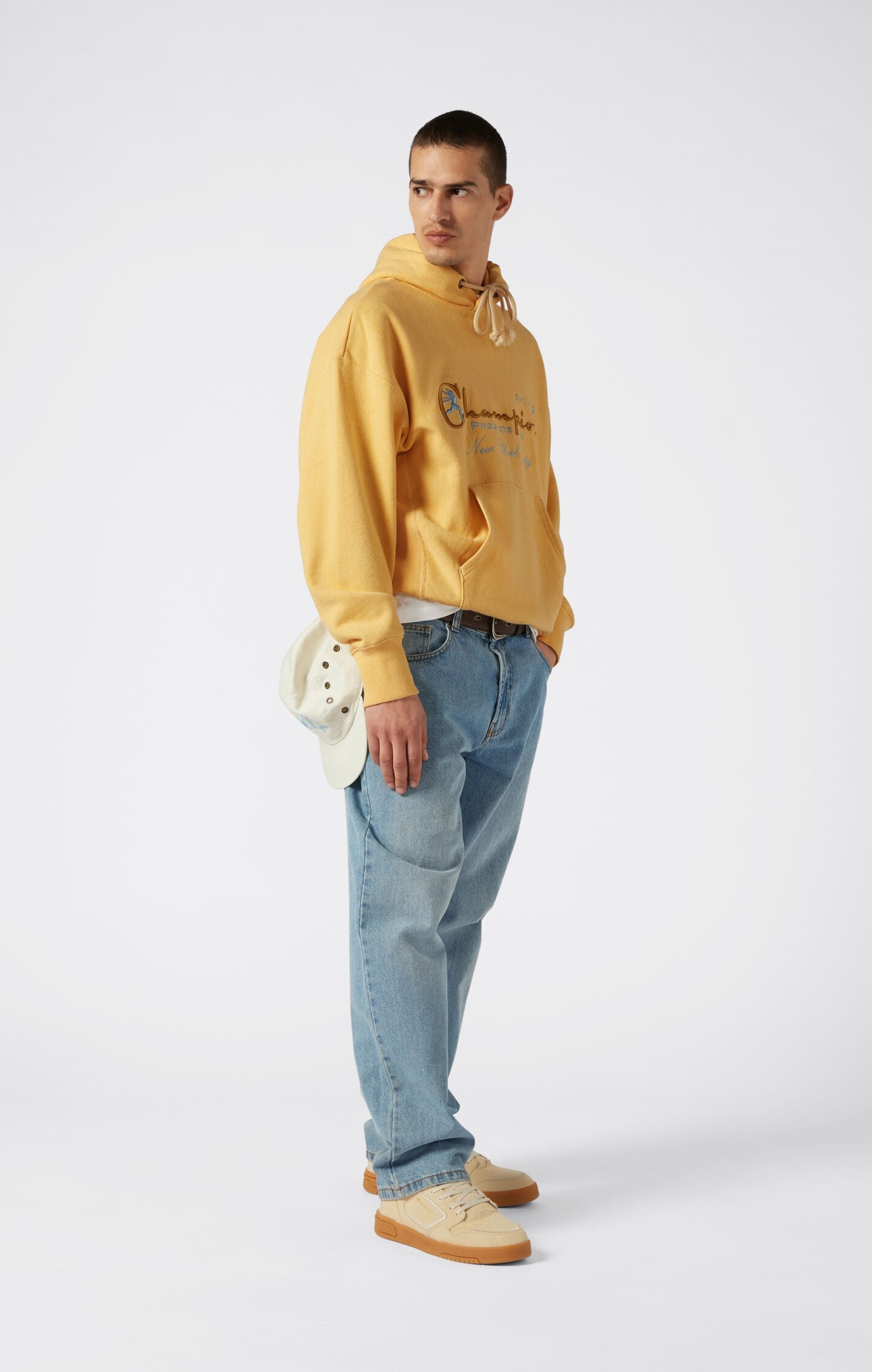 Felpa Relaxed Archive Physical Education con cappuccio