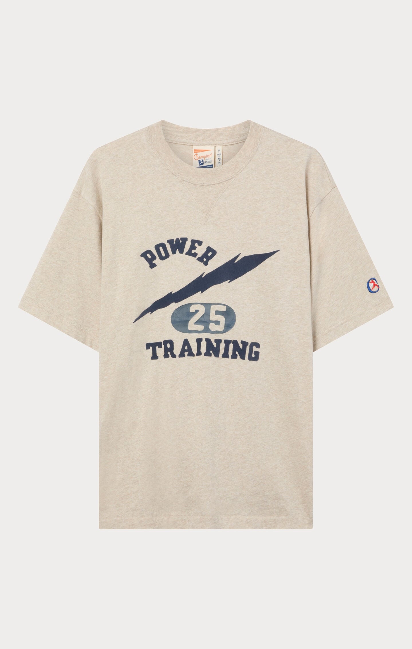 T-shirt Archive Physical Education ampia a girocollo