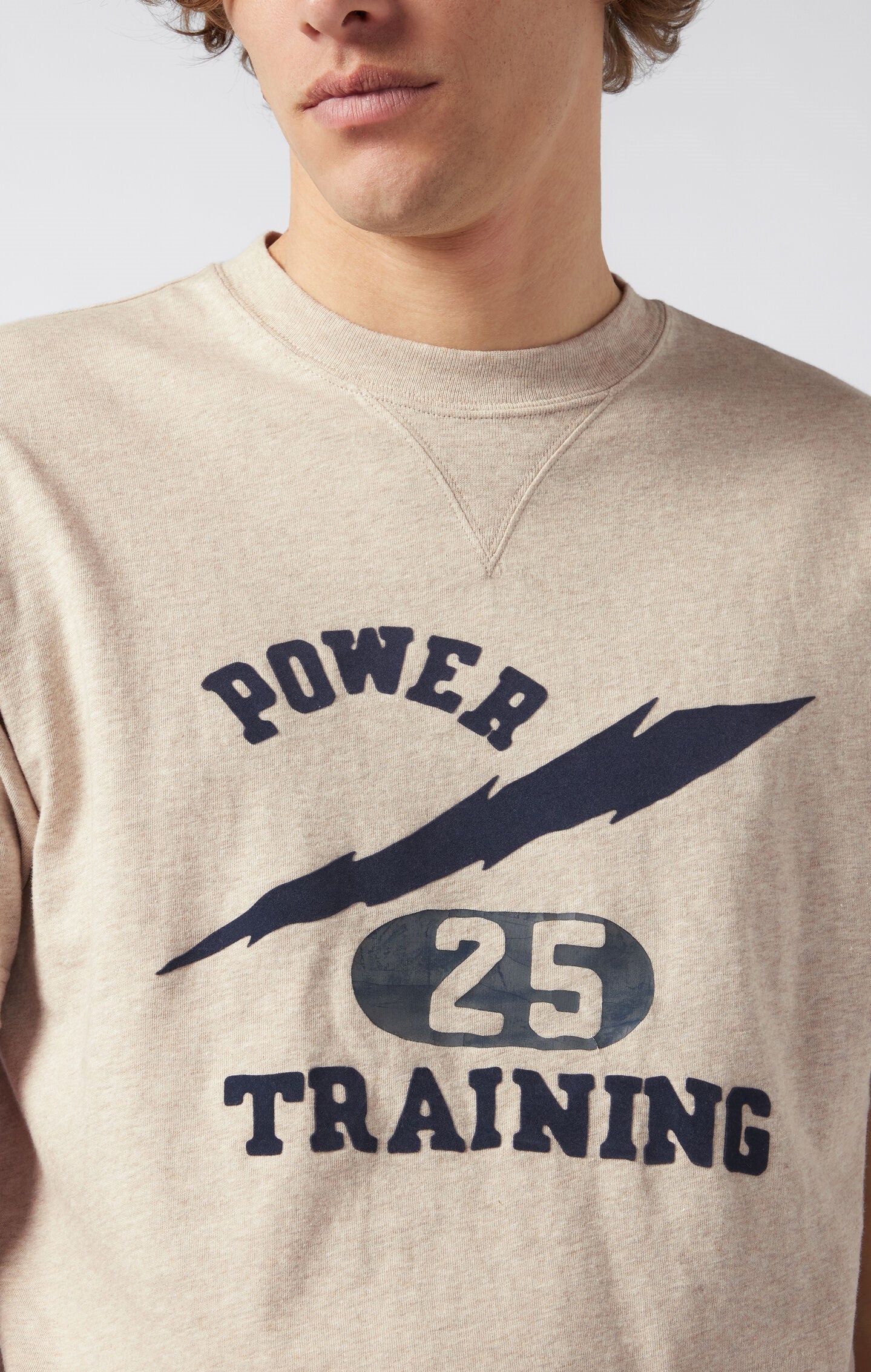 T-shirt Archive Physical Education ampia a girocollo