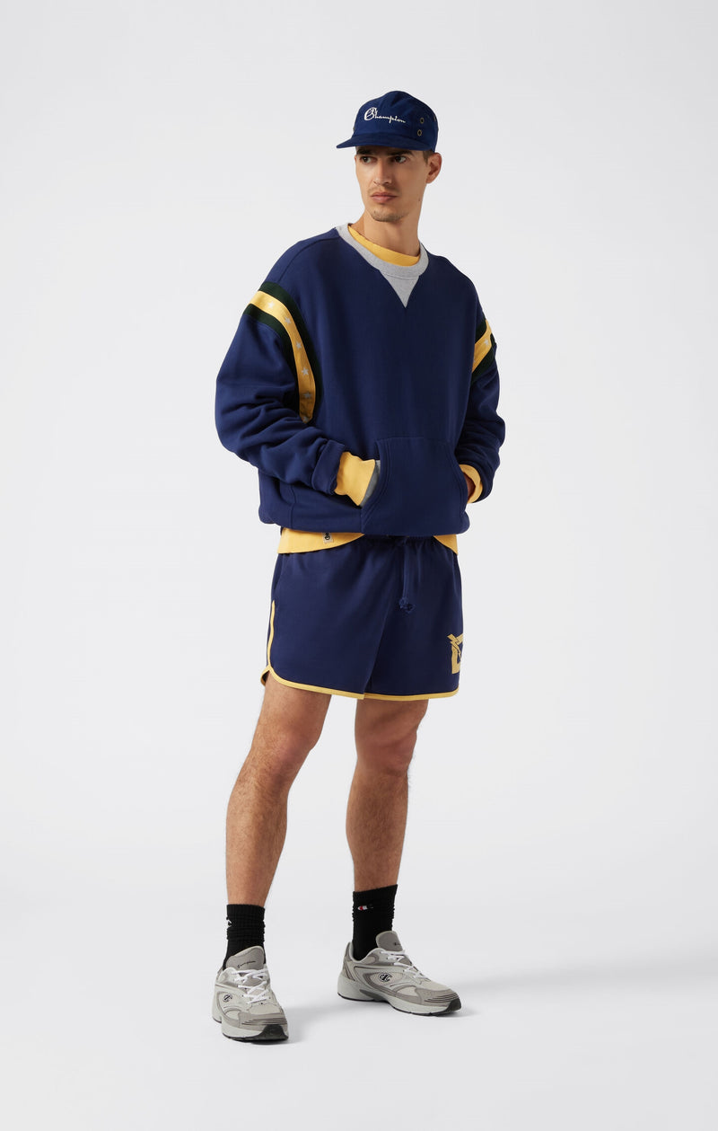 Felpa girocollo Archive Physical Education in cotone French Terry