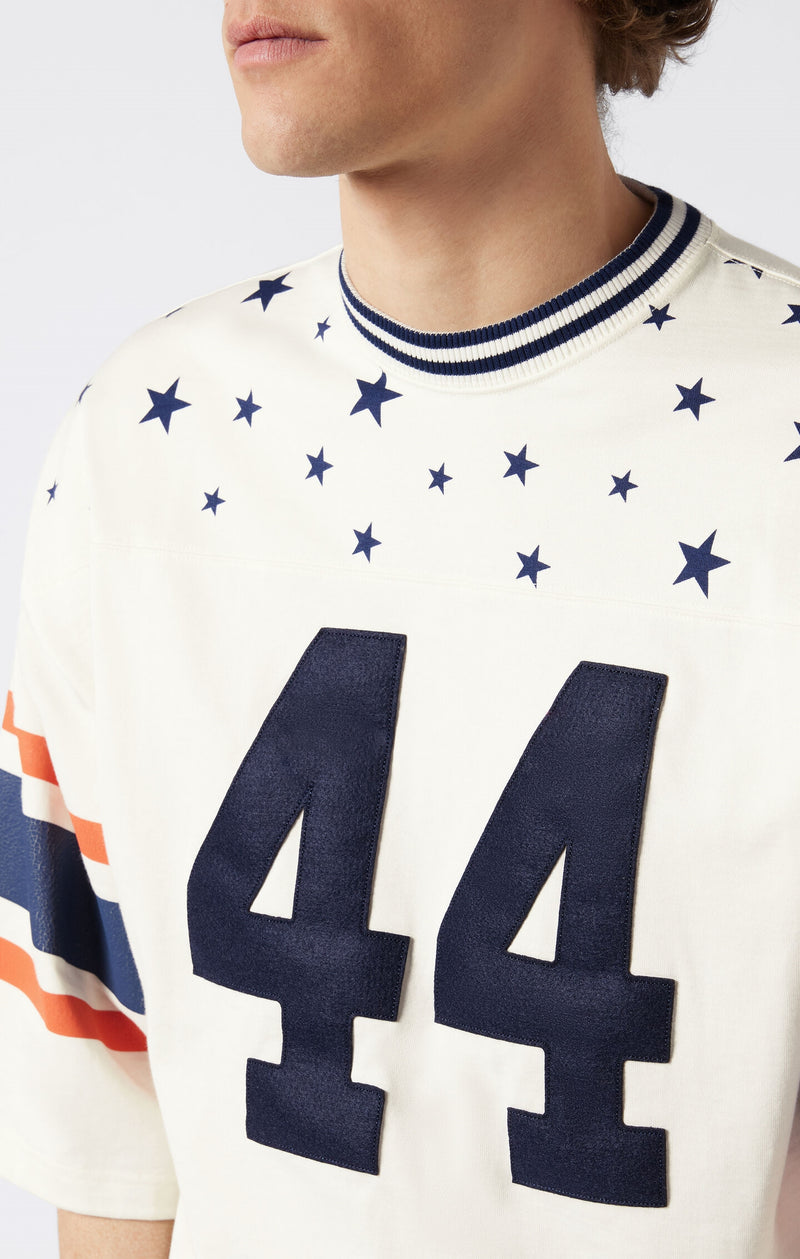 T-shirt girocollo Archive Physical Education in jersey di nylon