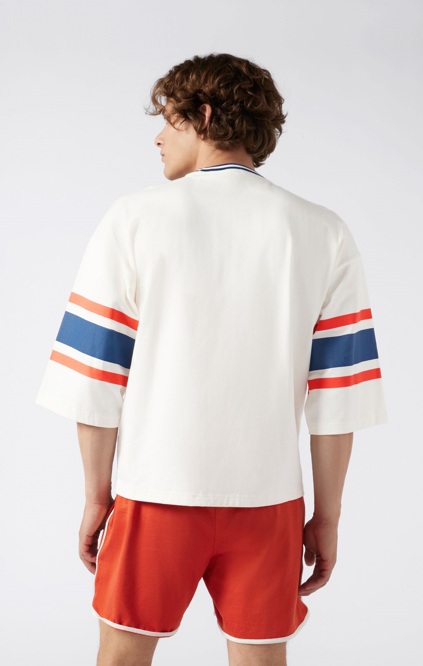 T-shirt girocollo Archive Physical Education in jersey di nylon