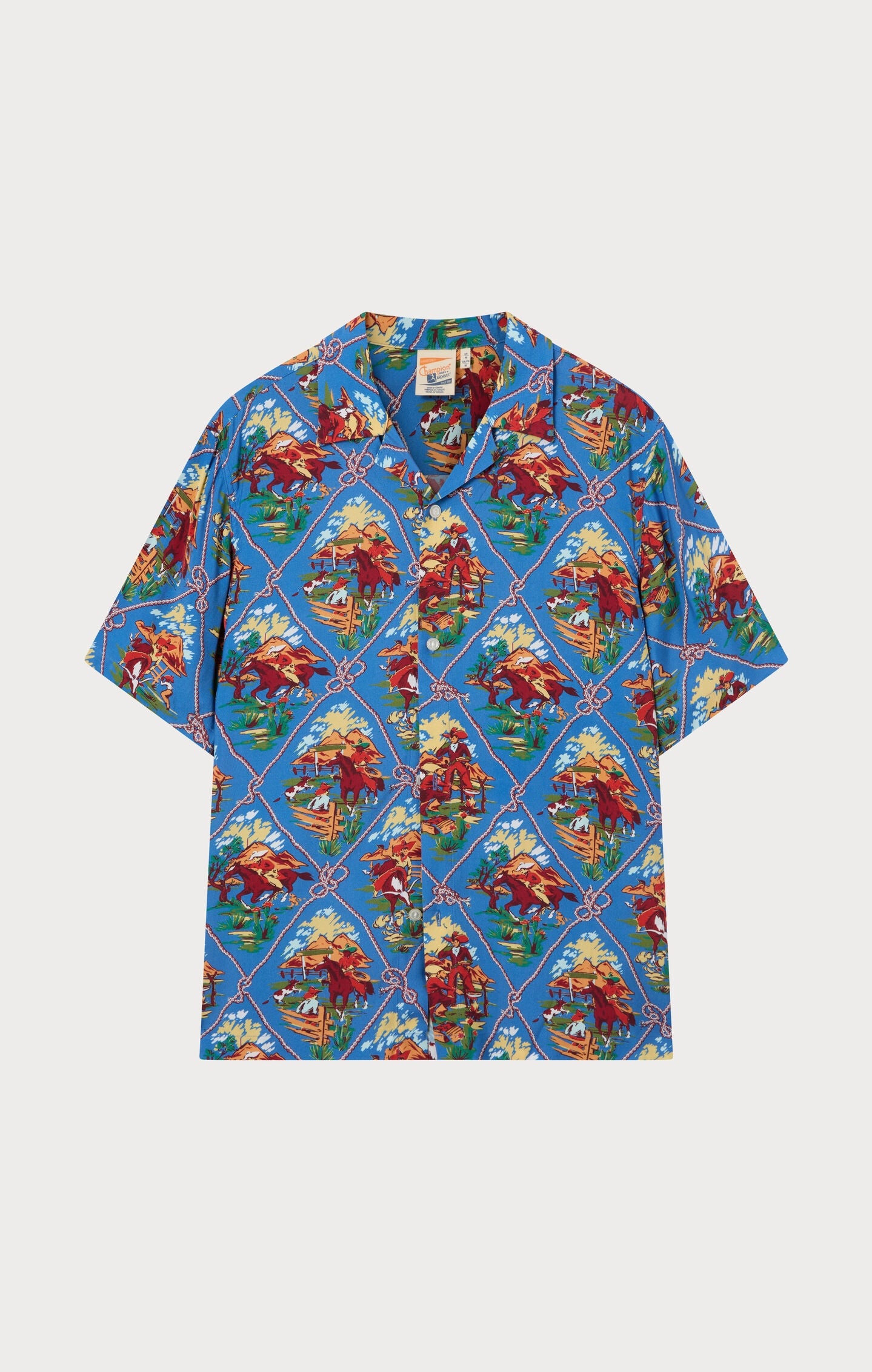 Camicia Archive Ghost Ranch con stampa