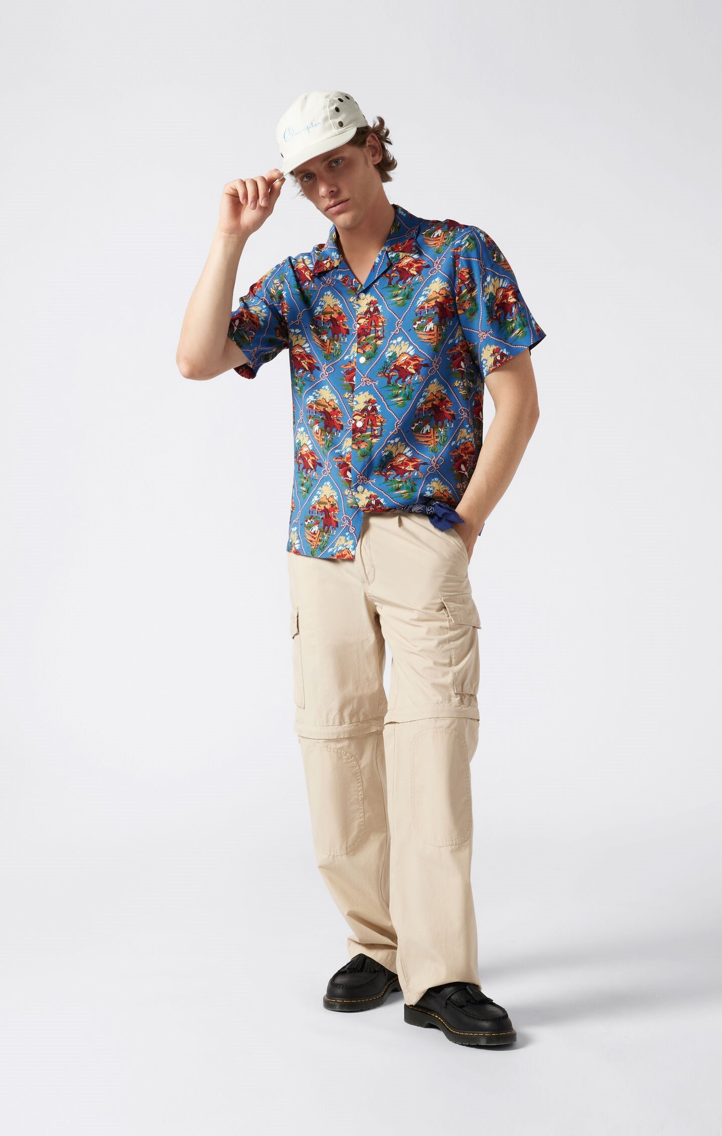 Camicia Archive Ghost Ranch con stampa