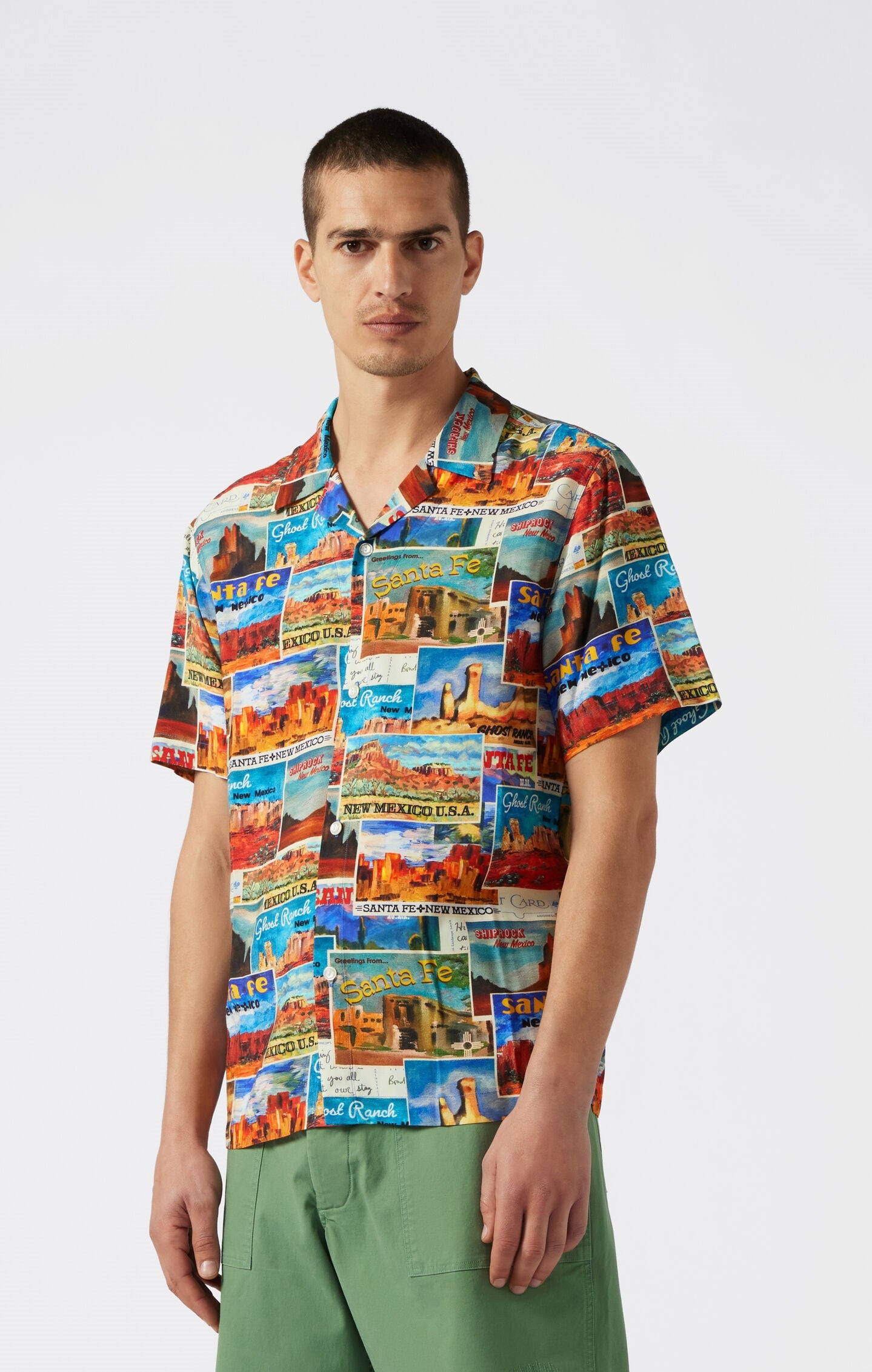 Camicia Archive Ghost Ranch con stampa