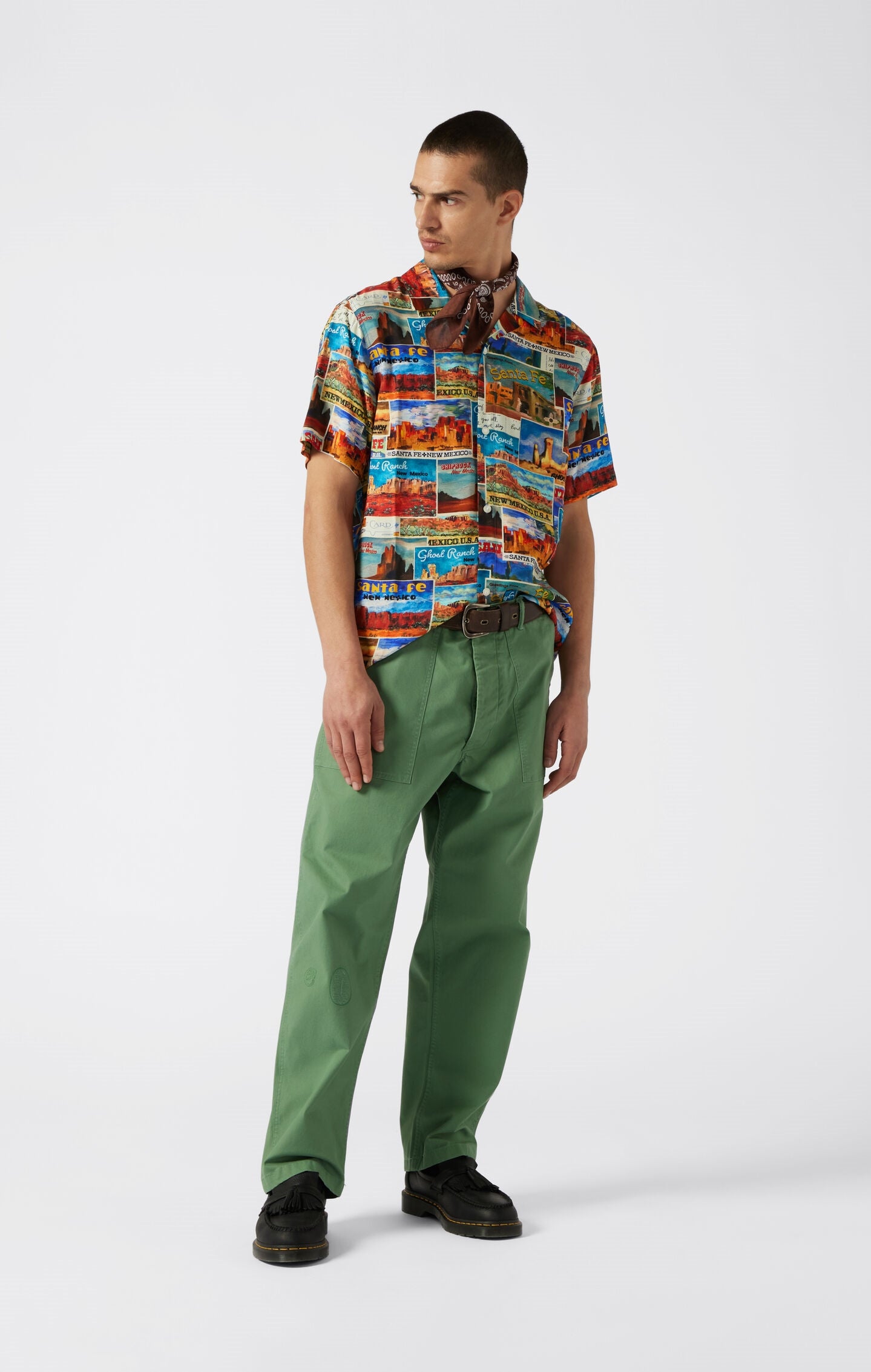 Camicia Archive Ghost Ranch con stampa