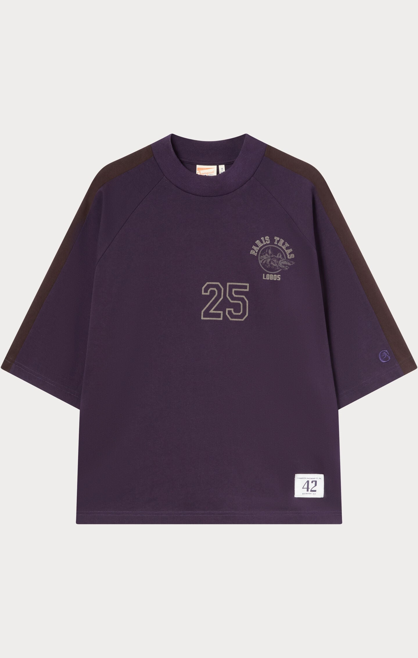 Archive Rodeo Boxy Fit T-shirt Purple index & archive