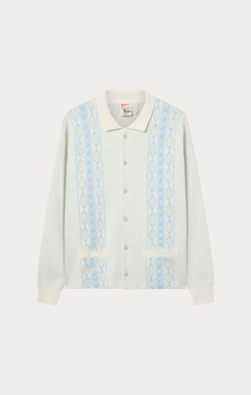 Jacquard-Strickjacke Archive Rodeo