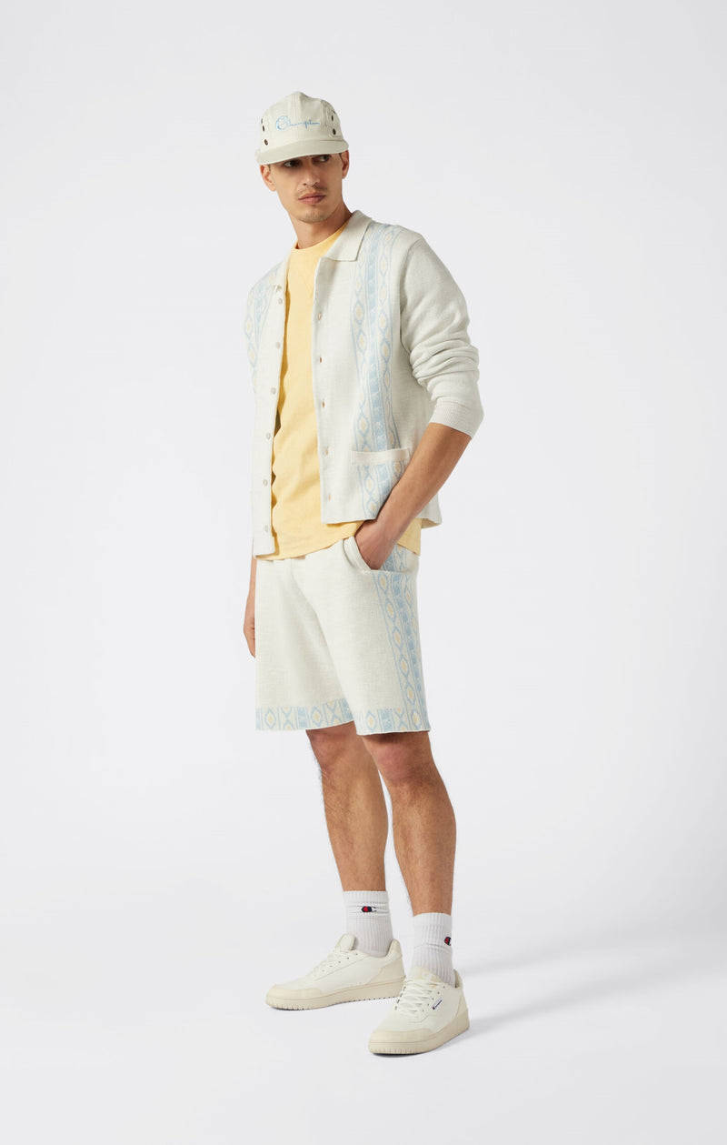Jacquard-Strickjacke Archive Rodeo