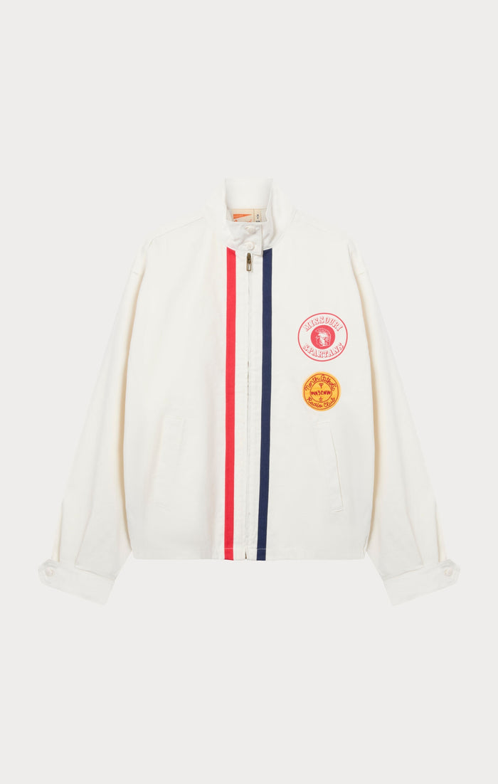 Veste de sport zippée à rayures Archive Physical Education