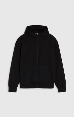 Herren-Kapuzenjacke mit Reißverschluss aus Interlock C-Tech