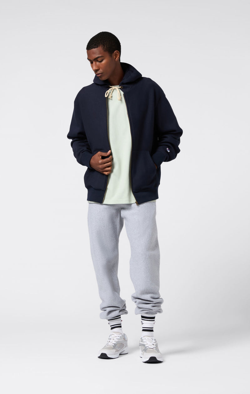 Sweatshirt à capuche zippé en molleton Reverse Weave - Hommes