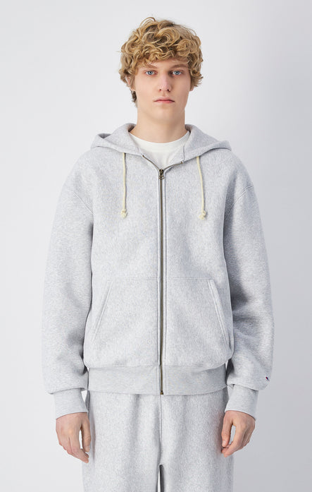 Reverse Weave Men's Fleece Zip Up Hoodie